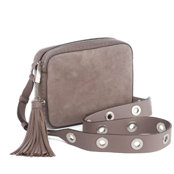 🆕MK✴BROOKLYN LEATHER /SUEDE CROSSBODY BAG - Picture 8 of 10